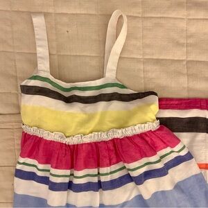 GAP Kids Striped Dress with Multicolor Accents